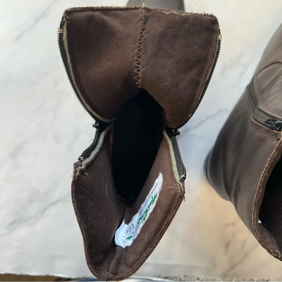 Martino Lindsay Weatherproof Leather Canadian Made Women's Boots Brown Size 10 - Picture 11 of 15